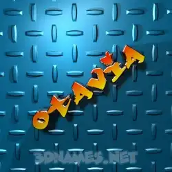 otavia in Grid Style style - 3D name wallpaper