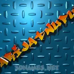 parijatnupur in Grid Style style - 3D name wallpaper