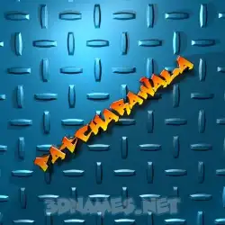 patcharawala in Grid Style style - 3D name wallpaper