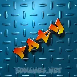 paty in Grid Style style - 3D name wallpaper