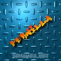 pernilla in Grid Style style - 3D name wallpaper