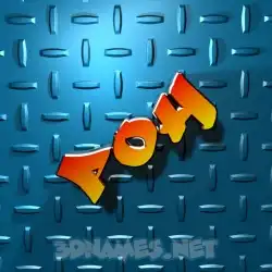 poh in Grid Style style - 3D name wallpaper