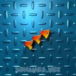 ppd in Grid Style style - 3D name wallpaper