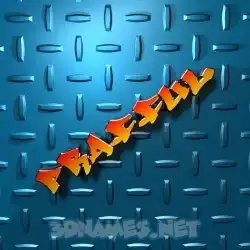 prafful in Grid Style style - 3D name wallpaper