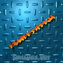 praneethteja in Grid Style style - 3D name wallpaper