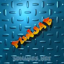 punjab in Grid Style style - 3D name wallpaper