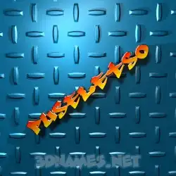 puseletso in Grid Style style - 3D name wallpaper