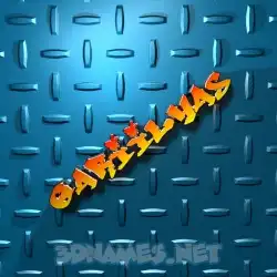 qariilyas in Grid Style style - 3D name wallpaper