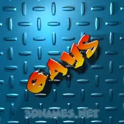 qays in Grid Style style - 3D name wallpaper