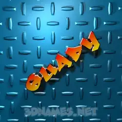 quady in Grid Style style - 3D name wallpaper