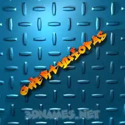 qwertyuiopas in Grid Style style - 3D name wallpaper