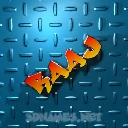 raaj in Grid Style style - 3D name wallpaper