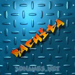 rachita in Grid Style style - 3D name wallpaper