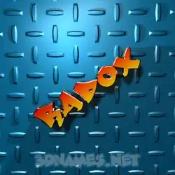 radox in Grid Style style - 3D name wallpaper