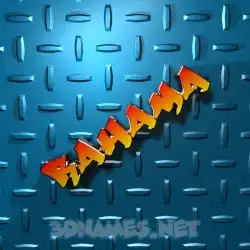 rahama in Grid Style style - 3D name wallpaper