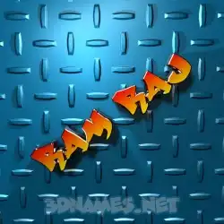 ram raj in Grid Style style - 3D name wallpaper