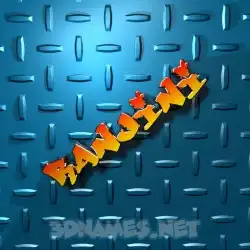 ranjini in Grid Style style - 3D name wallpaper