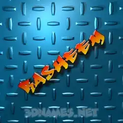 rasheem in Grid Style style - 3D name wallpaper