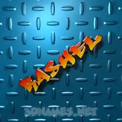 rashel in Grid Style style - 3D name wallpaper