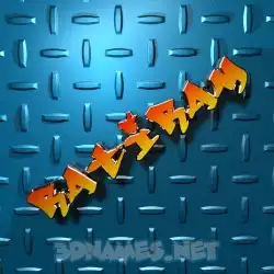 ratiram in Grid Style style - 3D name wallpaper