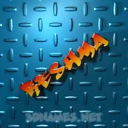 reshma in Grid Style style - 3D name wallpaper