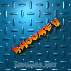 rhoomey in Grid Style style - 3D name wallpaper