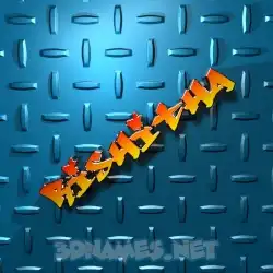 rishitha in Grid Style style - 3D name wallpaper
