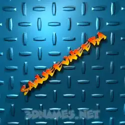 sanjeevneera in Grid Style style - 3D name wallpaper