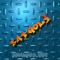 satgoli in Grid Style style - 3D name wallpaper