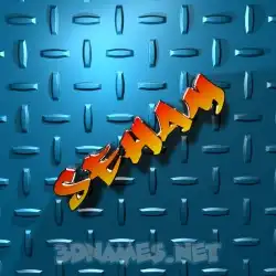 seham in Grid Style style - 3D name wallpaper