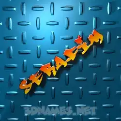 serafim in Grid Style style - 3D name wallpaper