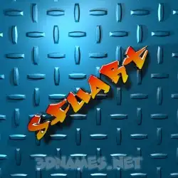 sfuart in Grid Style style - 3D name wallpaper