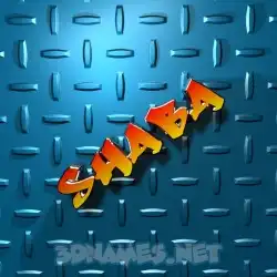 shaba in Grid Style style - 3D name wallpaper