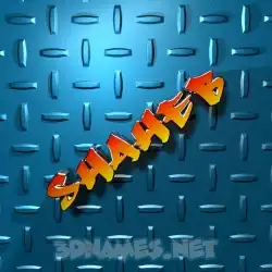 shaheb in Grid Style style - 3D name wallpaper