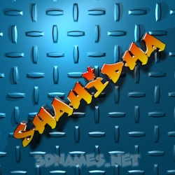 Grid Style 3D name for \