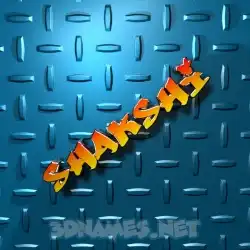 shakshi in Grid Style style - 3D name wallpaper