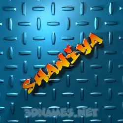 shaniya in Grid Style style - 3D name wallpaper