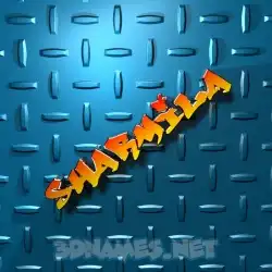 sharmila in Grid Style style - 3D name wallpaper