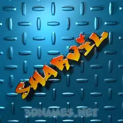 sharvil in Grid Style style - 3D name wallpaper