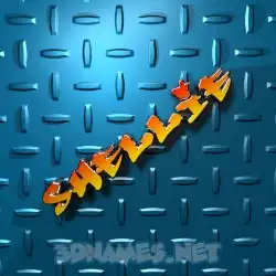 shellie in Grid Style style - 3D name wallpaper