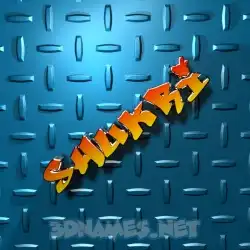 shukri in Grid Style style - 3D name wallpaper