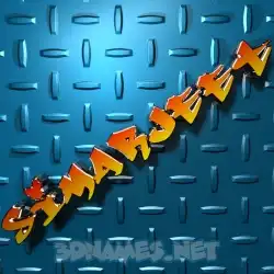 simarjeet in Grid Style style - 3D name wallpaper