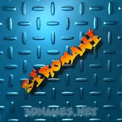 siromani in Grid Style style - 3D name wallpaper