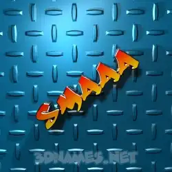 smaaa in Grid Style style - 3D name wallpaper