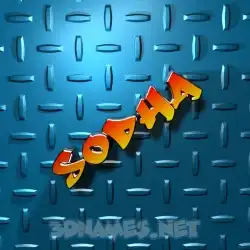 sodha in Grid Style style - 3D name wallpaper