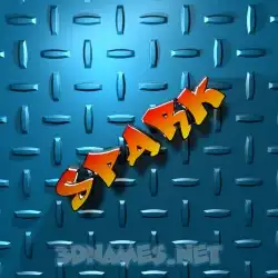 spark in Grid Style style - 3D name wallpaper