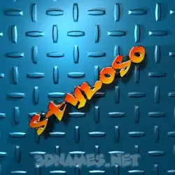 styloso in Grid Style style - 3D name wallpaper