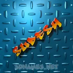 sudesh in Grid Style style - 3D name wallpaper