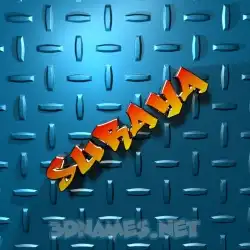 suraya in Grid Style style - 3D name wallpaper