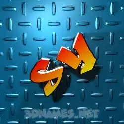 sy in Grid Style style - 3D name wallpaper